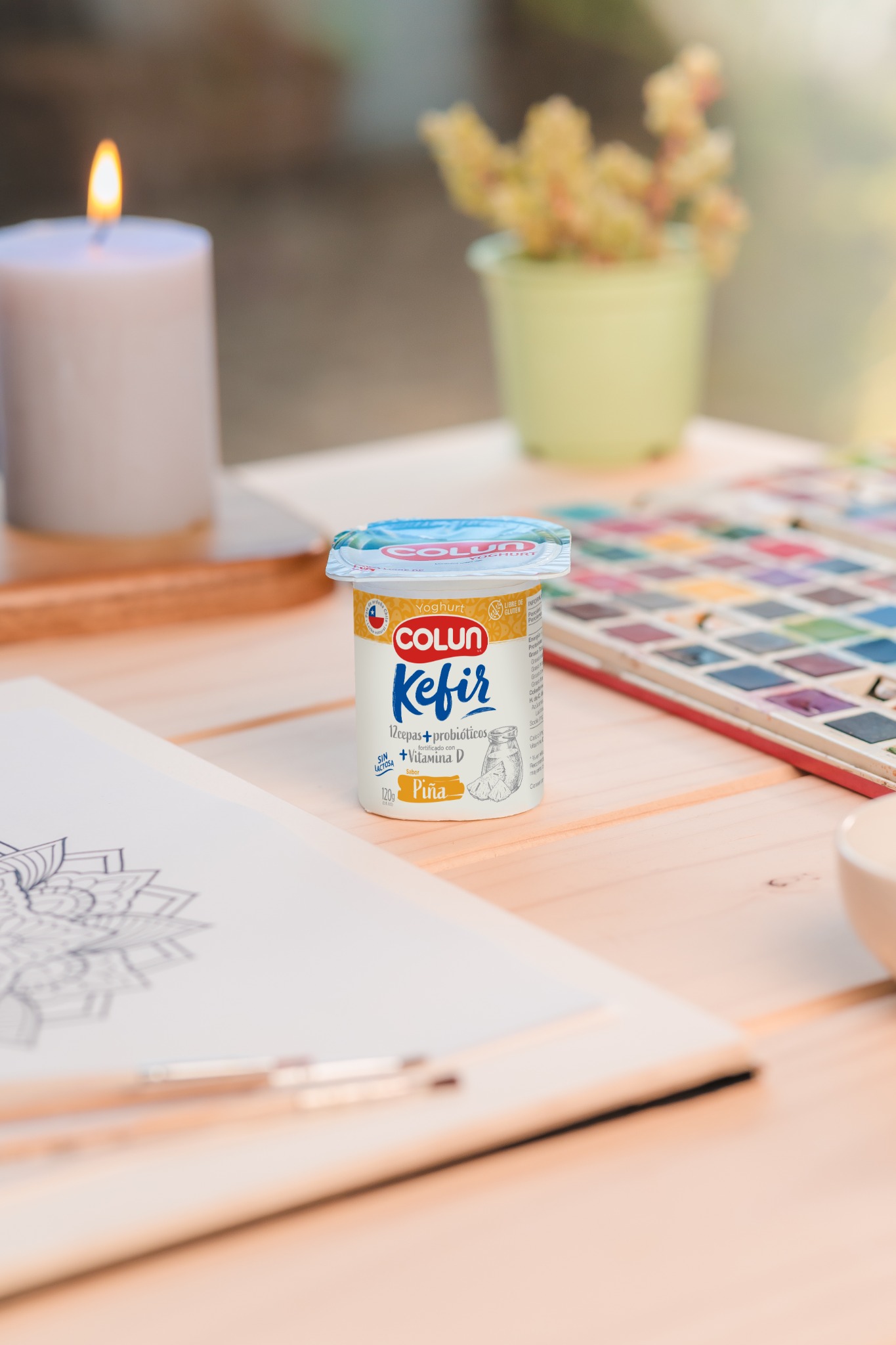 Fotografía de producto Kéfir Colun